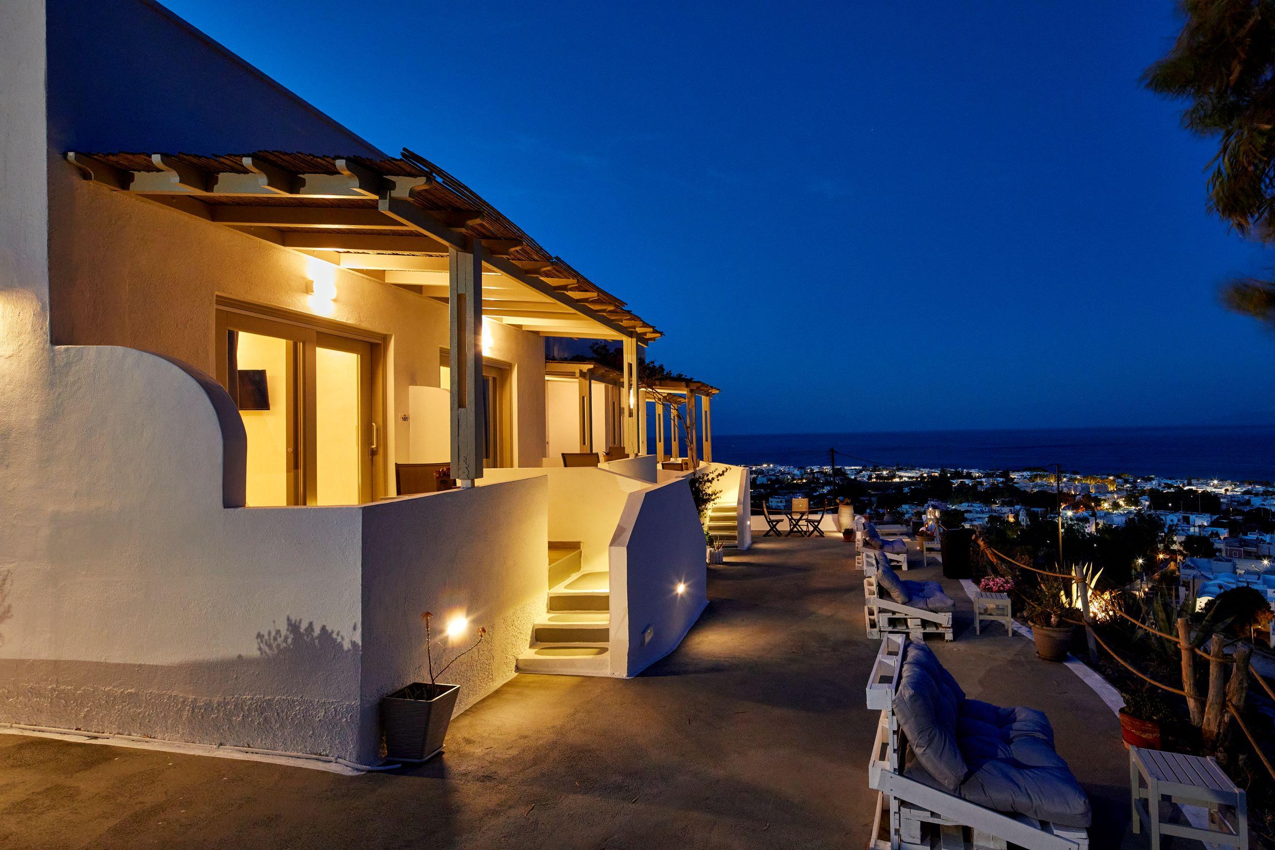 Acropole Sunrise Aparthotel Kamári Exterior foto